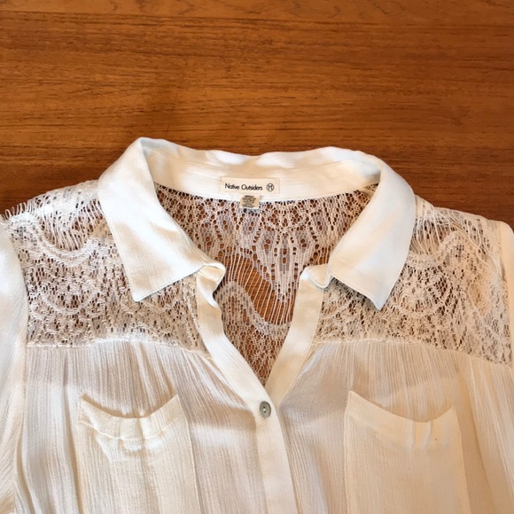 Button down blouse M - Picture 2 of 2